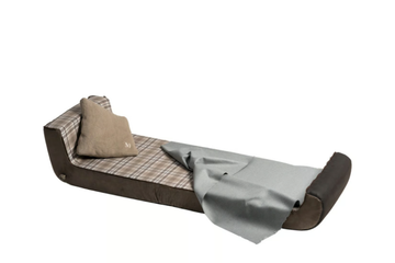 PAPPAGALLE - Leather and fabric armchair bed by Mantellassi 1926 - view 3